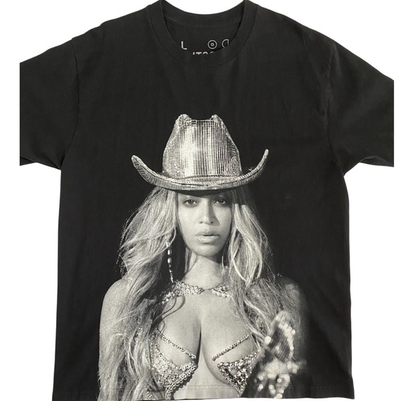 Beyoncé Renaissance World Tour T Shirt Unisex Men’s Large Cowboy Carter - Picture 1 of 9